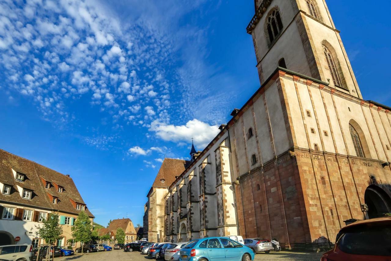 Andlau, Cour De L'Abbaye Andlau-au-Val Exterior foto
